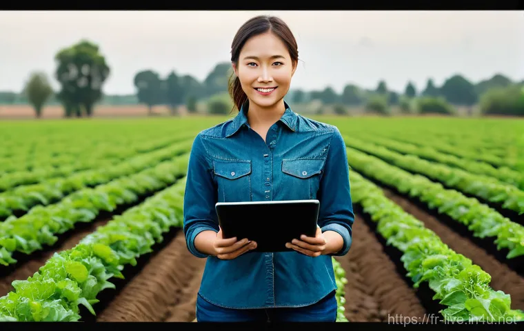 축산업 진로 선택 가이드 - Image Prompt 1: The Modern Agronomist**